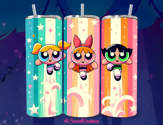 Puff Girls 20oz Skinny Tumblers