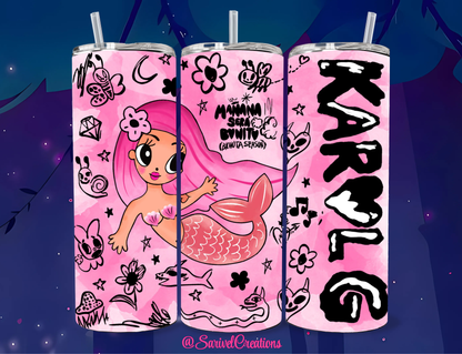 KG Mermaid 20oz Skinny Tumblers