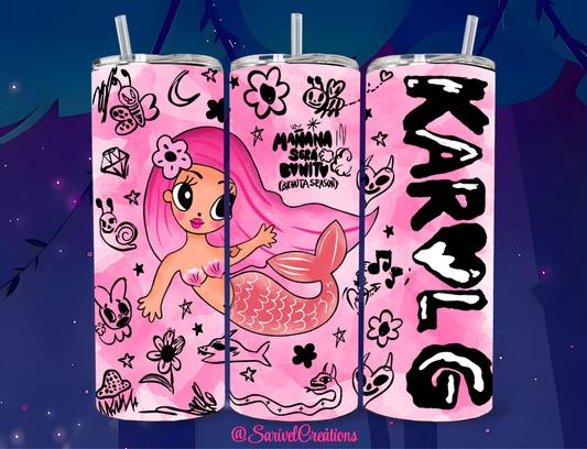 KG Mermaid 20oz Skinny Tumblers