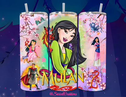 A Warrior Story 20oz Skinny Tumblers