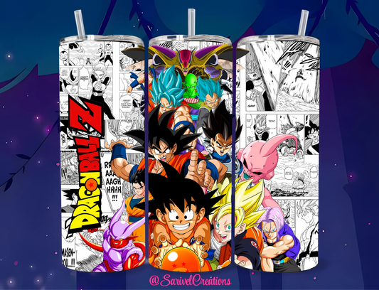 Z Characters 20oz Skinny Tumblers