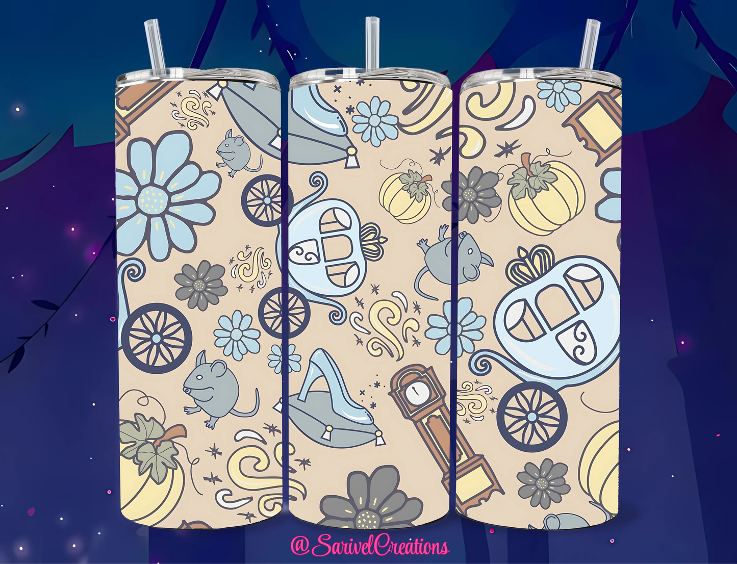 SL Curfew Story 20oz Skinny Tumblers