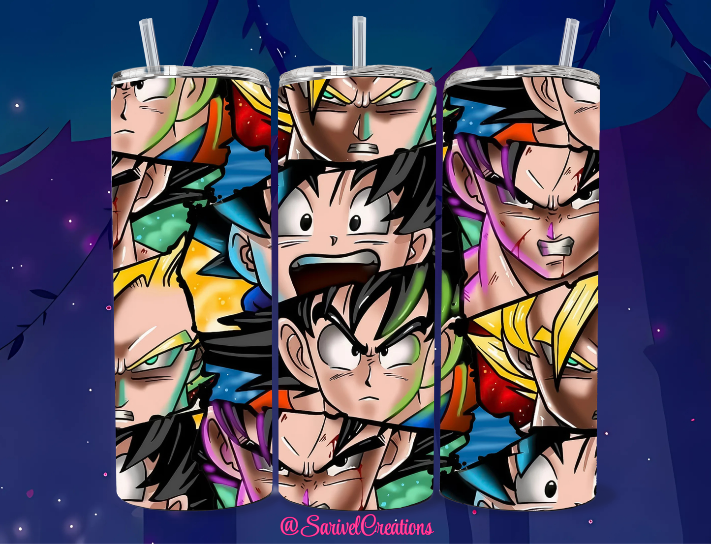 Mad Z Characters 20oz Skinny Tumblers