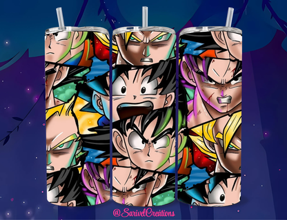 Mad Z Characters 20oz Skinny Tumblers
