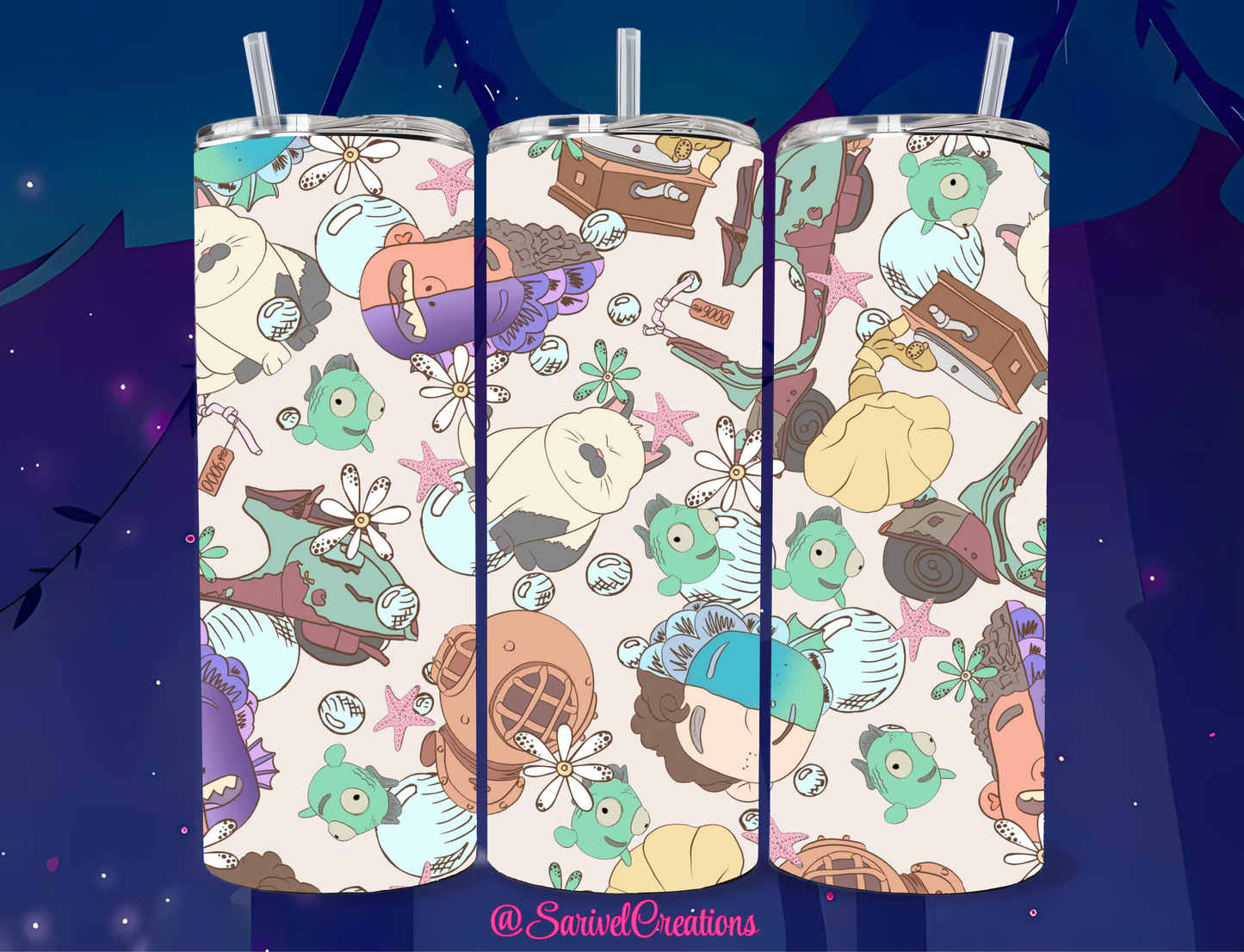 SL Luke & Friends 20oz Skinny Tumblers