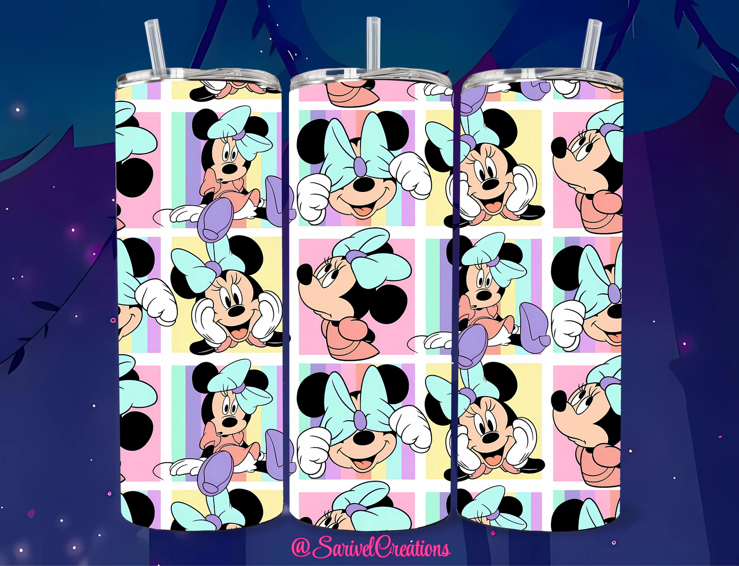 SL Lady Mouse 20oz Skinny Tumblers