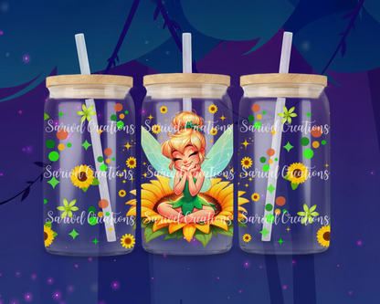 Believe In Fairies Glass Can