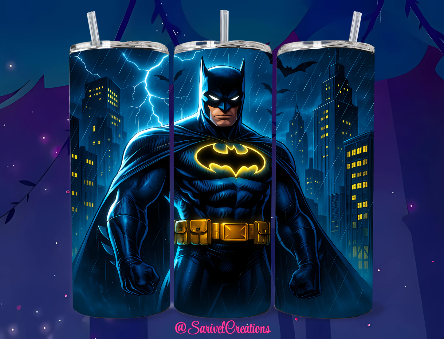 Bat Character 20oz Skinny Tumbler