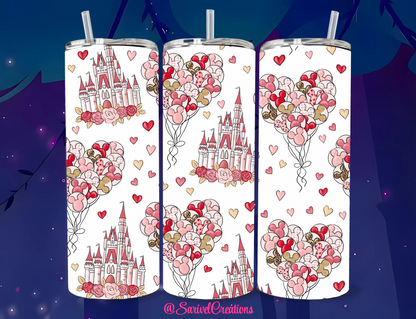 SL Magical Castle 20oz Skinny Tumblers