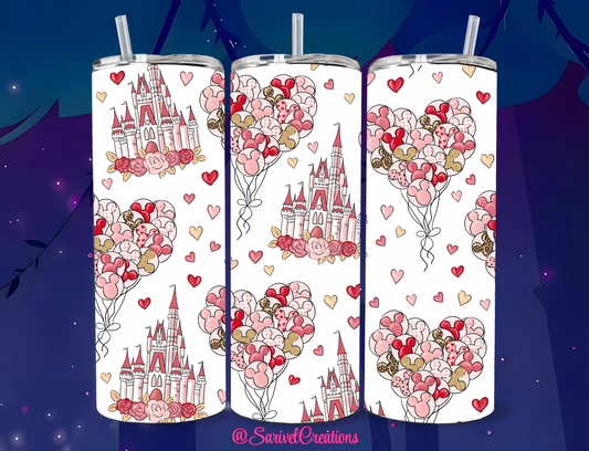 SL Magical Castle 20oz Skinny Tumblers