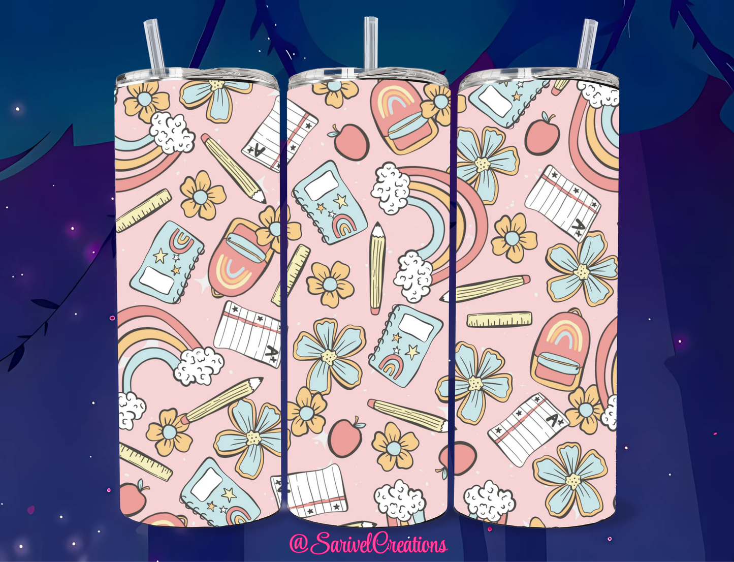 SL Scholar Day 20oz Skinny Tumblers