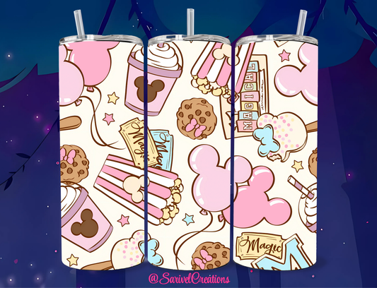 SL Magical Date 20oz Skinny Tumblers