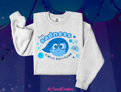 Sadness = Courage Crewneck