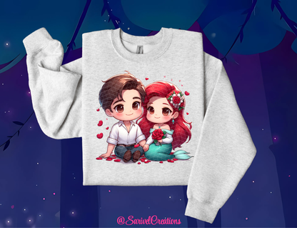 A+E Chibi Love Crewneck