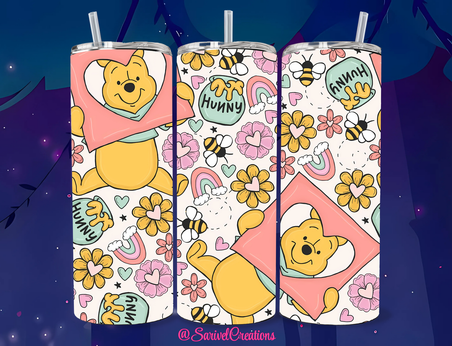 SL Honey Character 20oz Skinny Tumblers