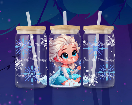 Let It Go Glass Can