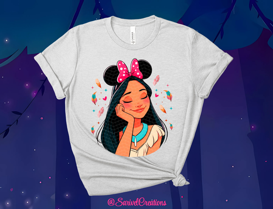 Hontas w/ Magical Ears Tee