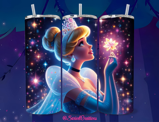 Cinder's Heart Wish 20oz Skinny Tumblers