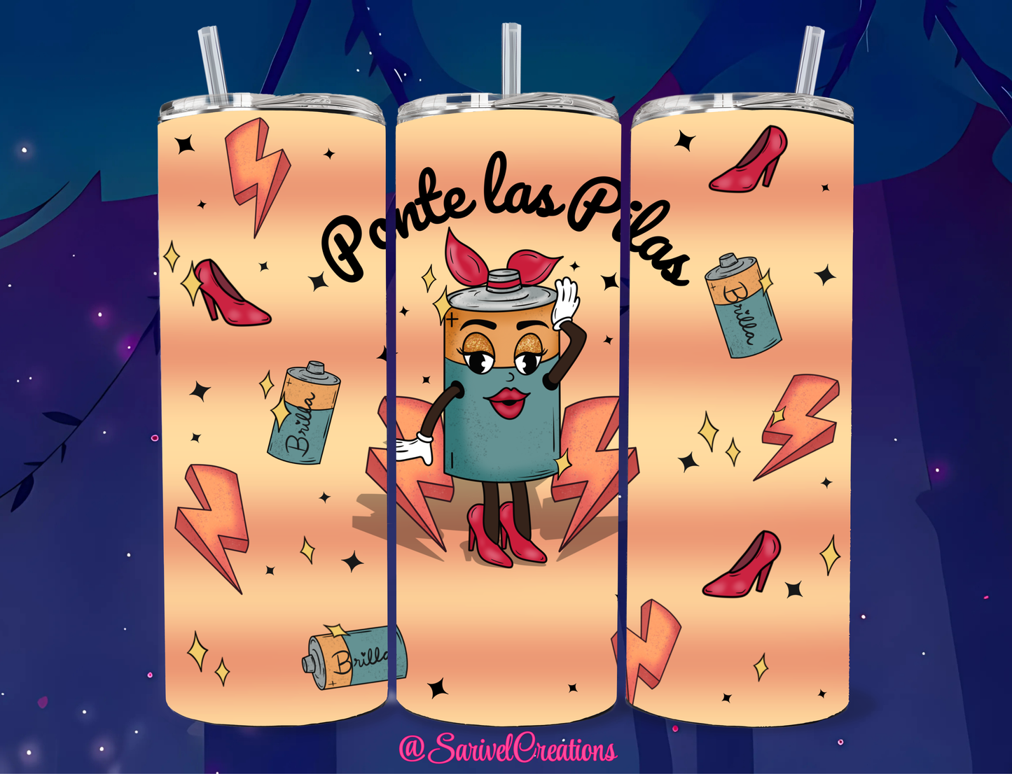 Ponte Las Pilas 20oz Skinny Tumblers