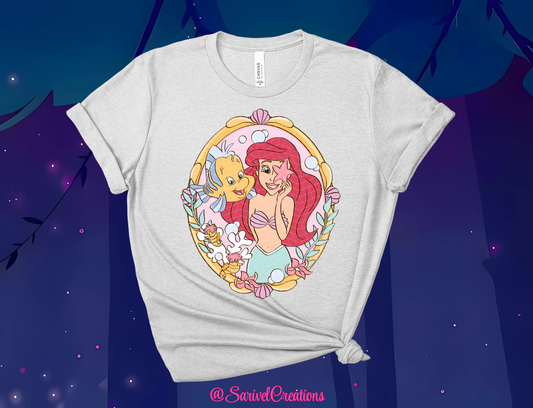 Starry Mermaid Frame Tee