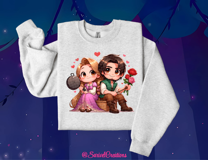 R+FR Chibi Love Crewneck