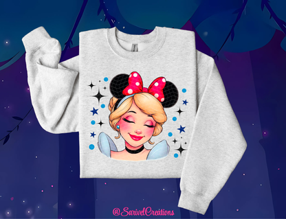 Cinder w/ Magical Ears Crewneck