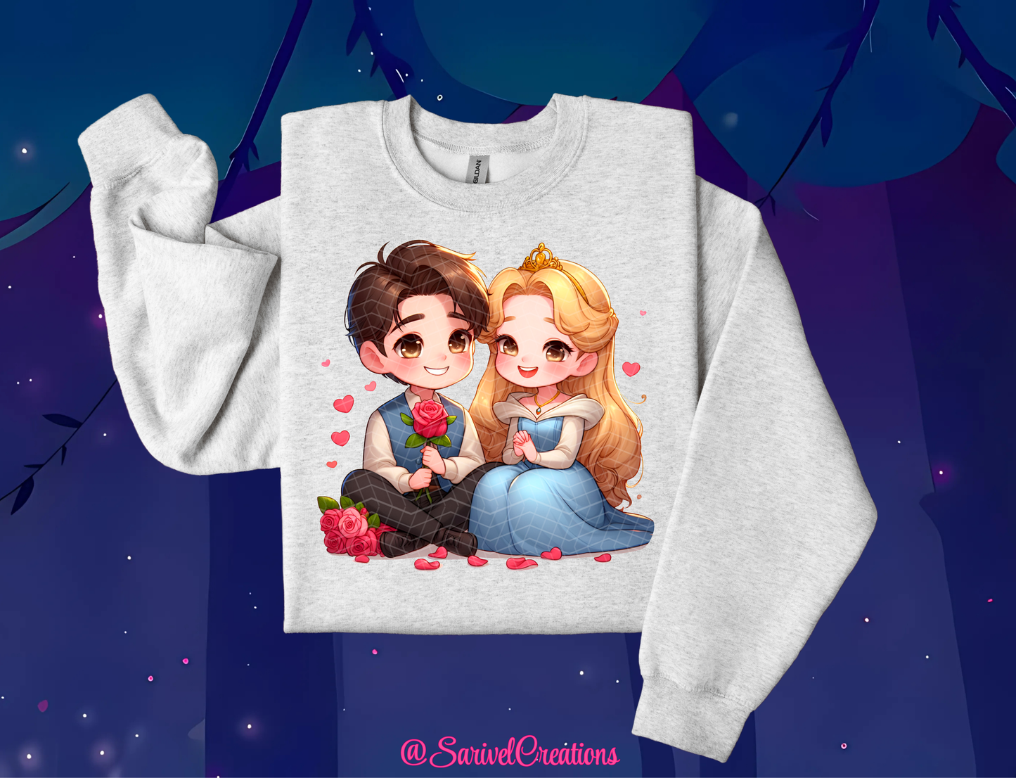 A+F Chibi Love Crewneck