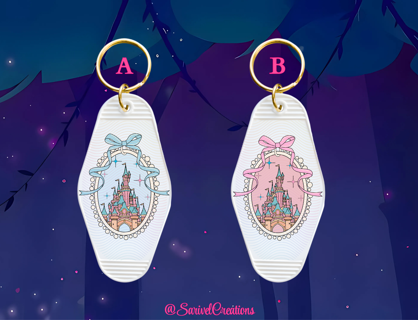 Magical Castle Keychain