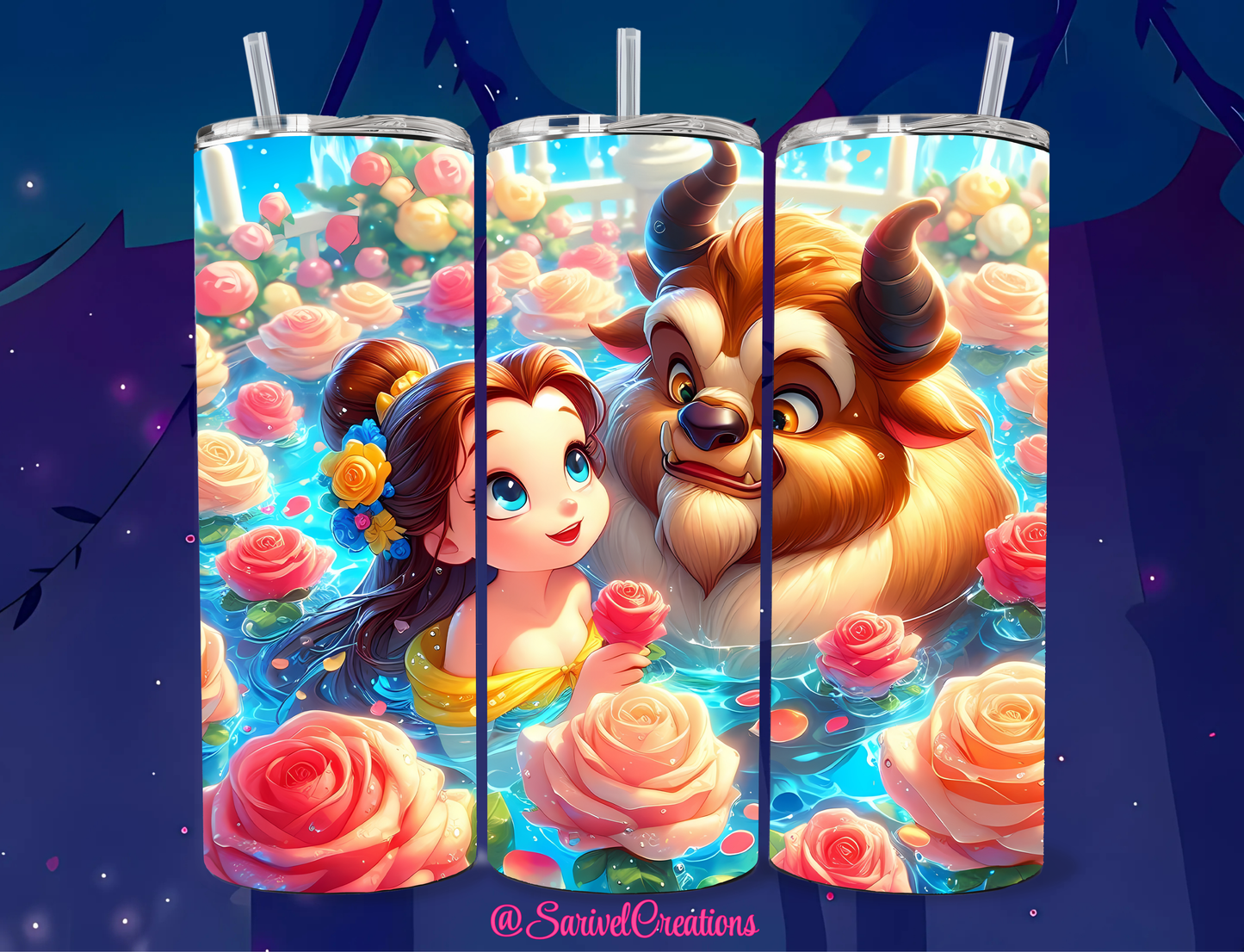 B&B Pool 20oz Skinny Tumblers