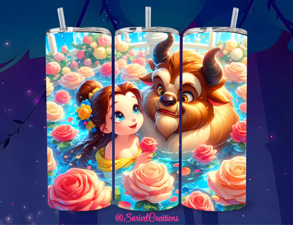 B&B Pool 20oz Skinny Tumblers