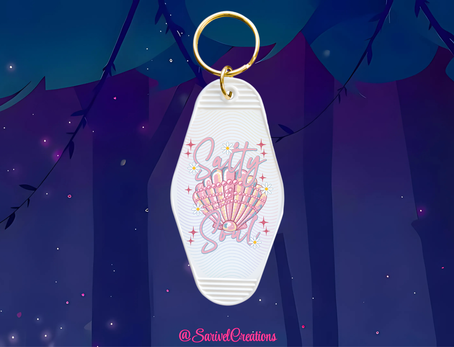 Salty Soul Keychain
