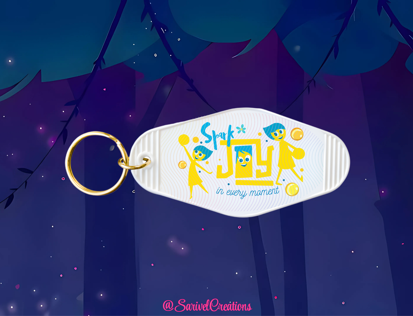 Spark Joy Keychain