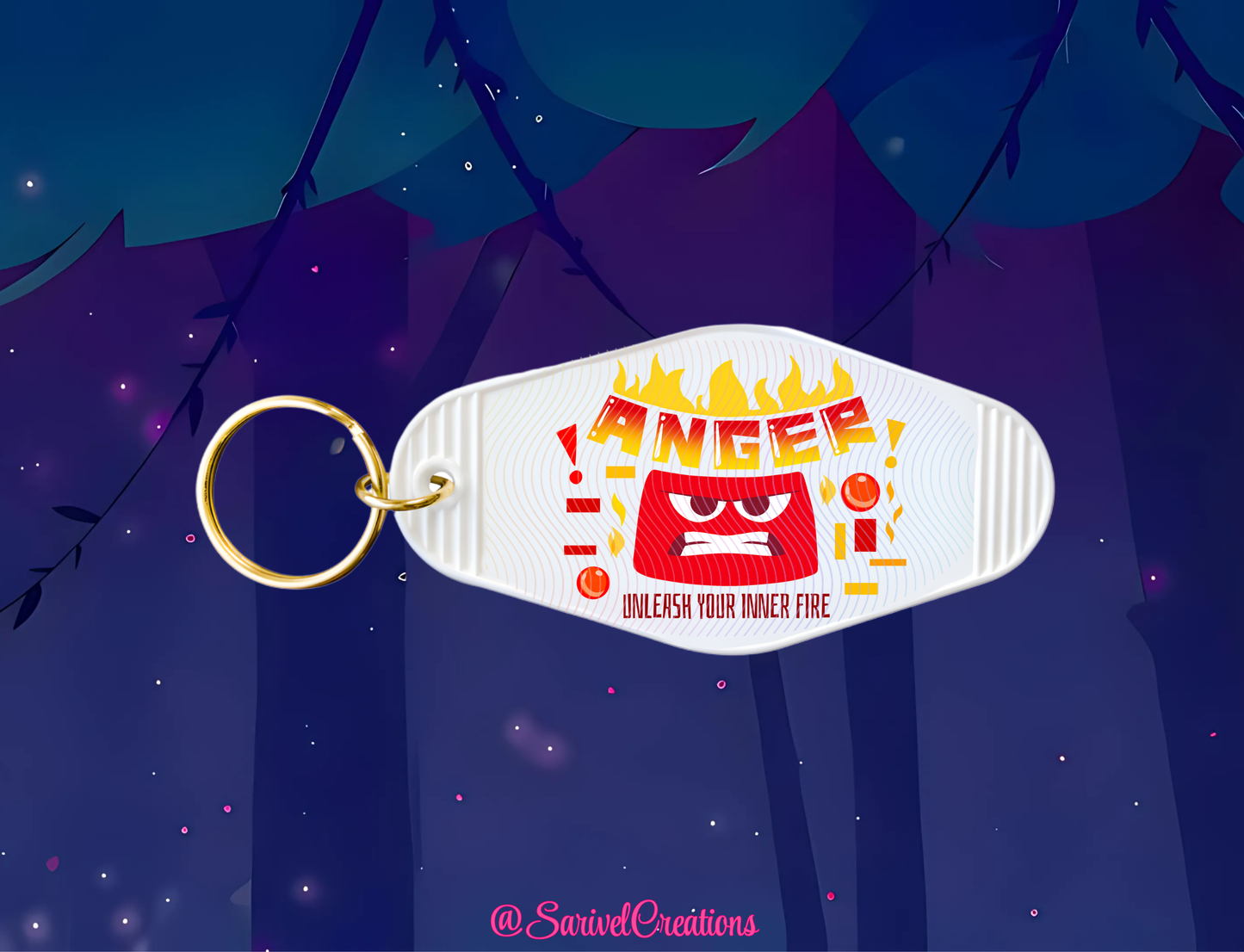 Unleash You Inner Fire Keychain