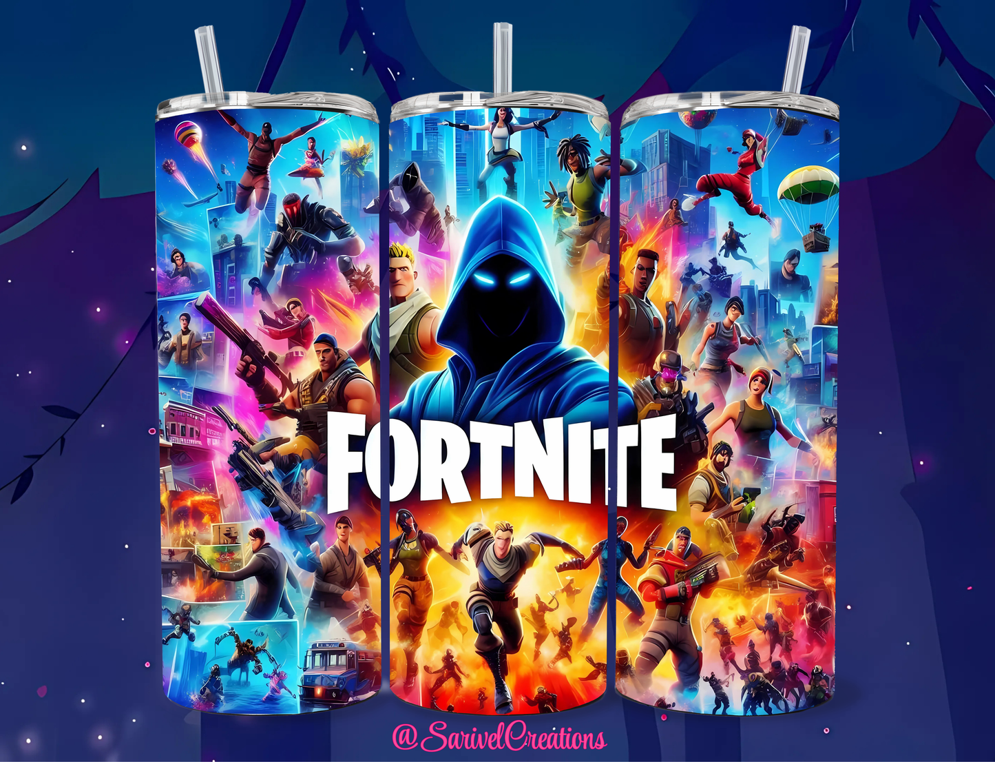 II Fort Game 20oz Skinny Tumblers