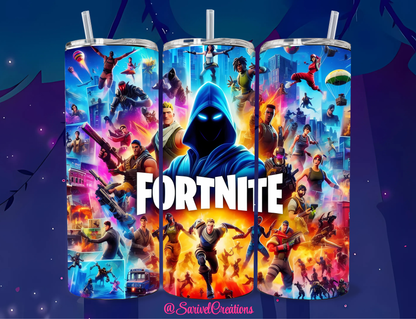 II Fort Game 20oz Skinny Tumblers