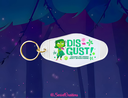 Dis-Gust! Keychain