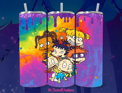 Rug Cartoons 20oz Skinny Tumblers