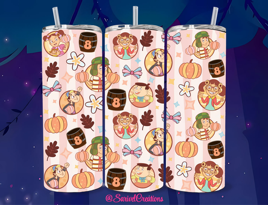 SL Chapulín 20oz Skinny Tumblers