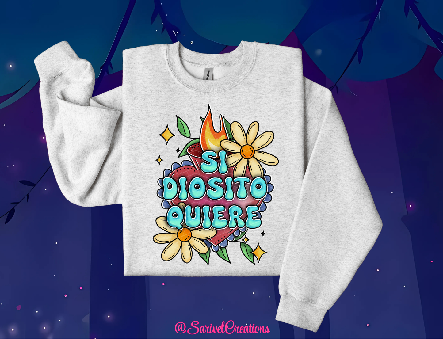 Si Diosito Quiere Crewneck