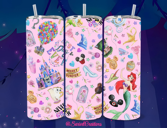 SL Magical Icons 20oz Skinny Tumblers