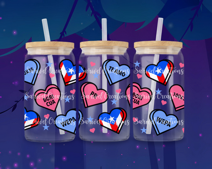 Proud PR Glass Can