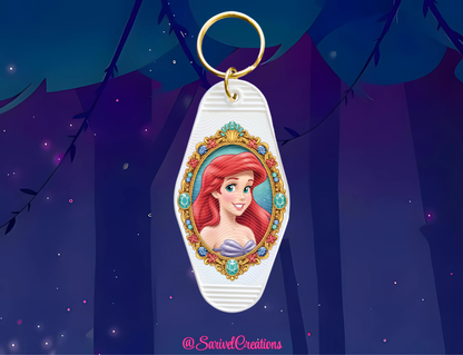 Mermaid Princess Keychain