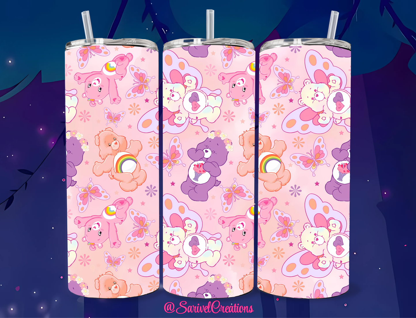 SL Lovely Bears 20oz Skinny Tumblers