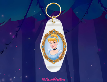 Cinder Princess Keychain