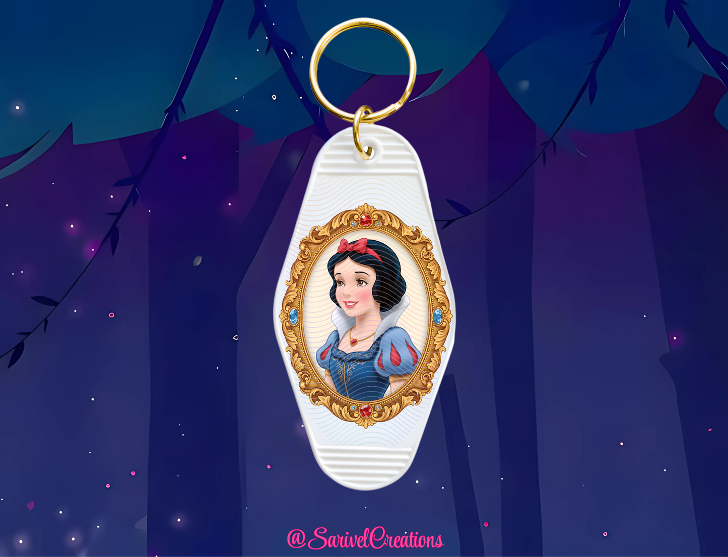 Snow Princess Keychain