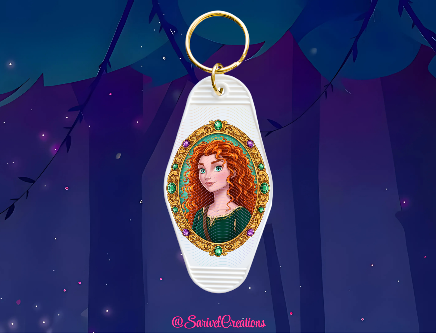 Brave Princess Keychain