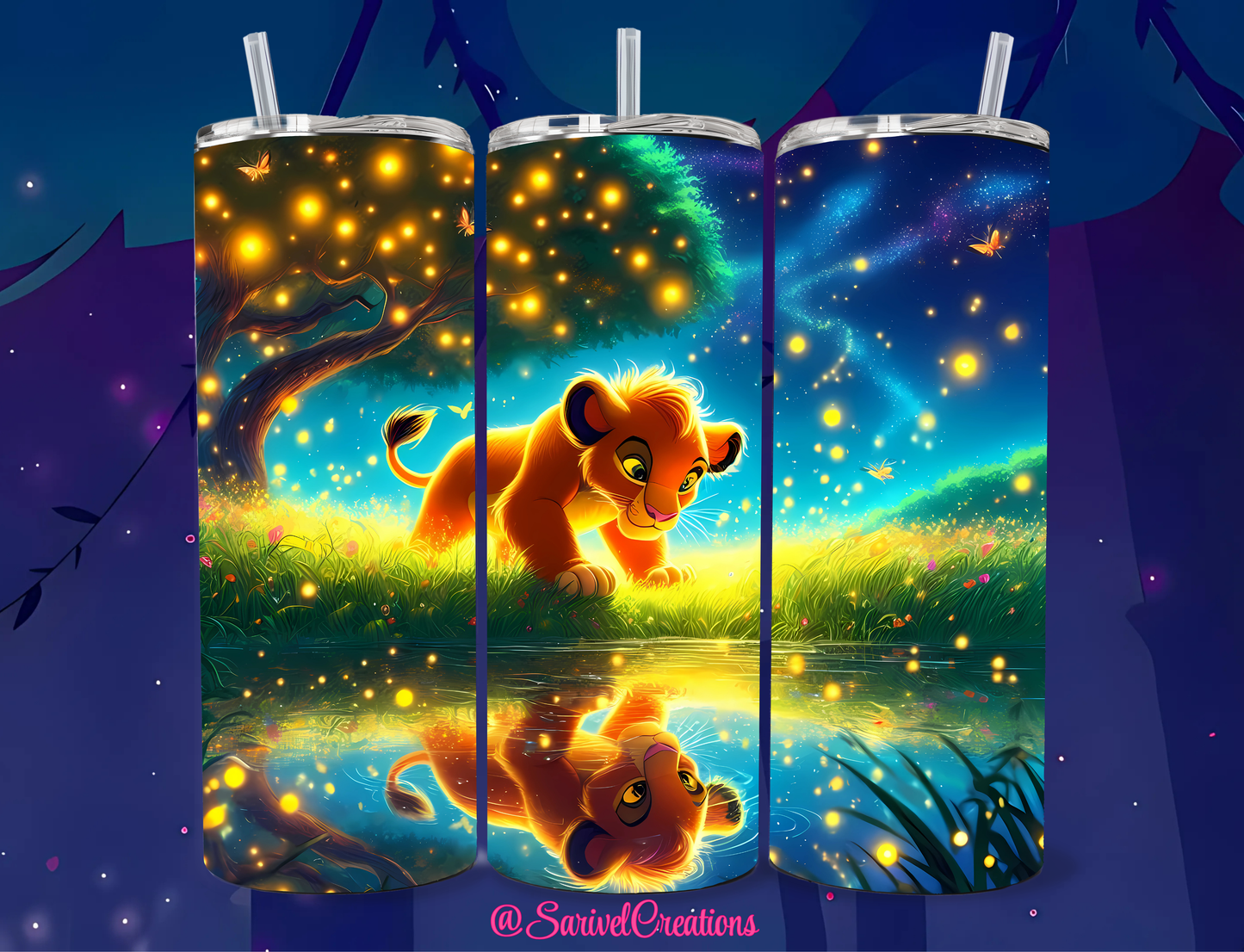 A Chosen King 20oz Skinny Tumblers