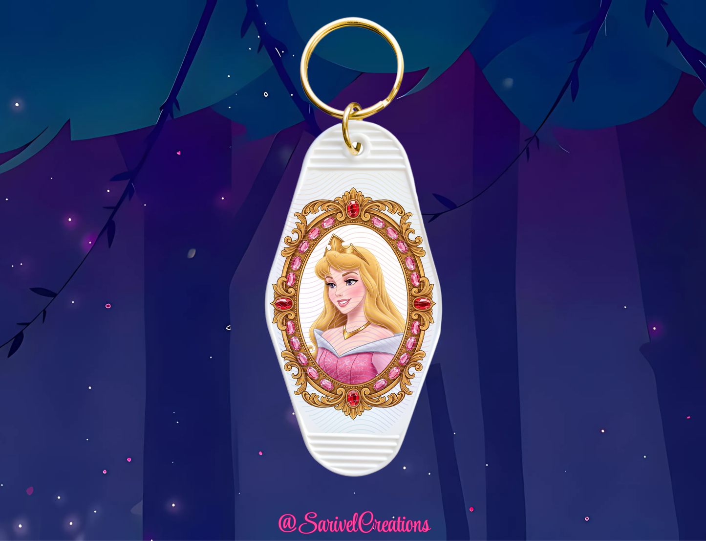 Sleep Princess Keychain
