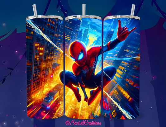 Spidermazing 20oz Skinny Tumbler