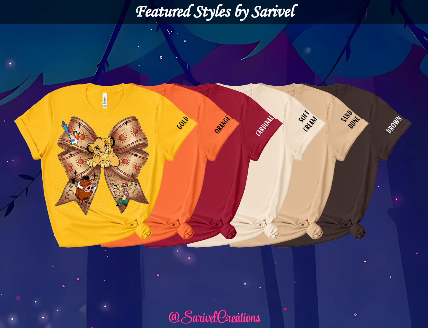 Wild Bow Tee
